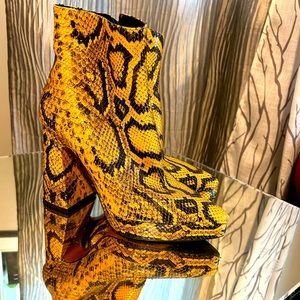 Proenza Schouler Snake Platform Boots